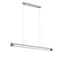 Colgante simple DOMPROT aluminio SMD 24W 2350Lm cromo