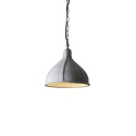 Colgante simple ORNAIN cemento E27 LED color cemento