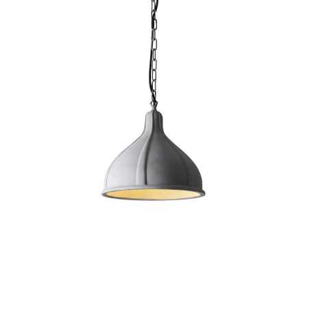 Colgante simple ORNAIN cemento E27 LED color cemento