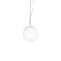 Colgante simple DIJON polietileno E27 LED color blanco