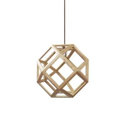 Colgante simple REALS madera E27 LED color madera