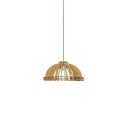 Colgante simple FORGE madera E27 LED color madera