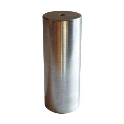 Campana de metal aluminio 200mm alto x 75mm diámetro