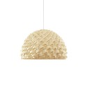 Colgante simple MUSAU madera E27 LED color madera