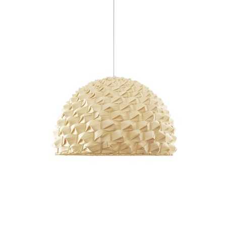 Colgante simple MUSAU madera E27 LED color madera