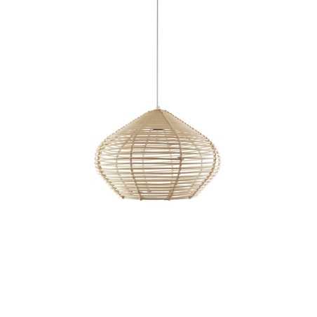 Colgante simple LAFON madera E27 LED color madera