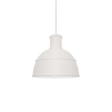 Colgante simple MEJOS metal E27 LED color blanco