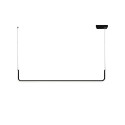 Colgante simple FAISE aluminio LED 15W 720Lm negro