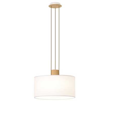 Colgante simple VALS madera E27 LED color blanco