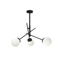 Colgante múltiple TRAIN metal E27 LED color negro