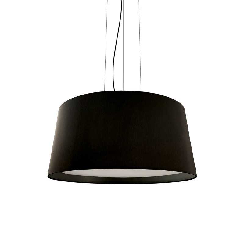 Colgante simple GARES hierro E27 LED