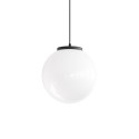 Colgante simple LAUROS termoplástico E27 LED color blanco