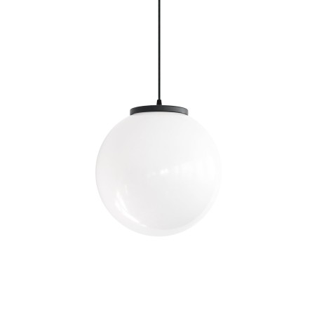 Colgante simple LAUROS termoplástico E27 LED color blanco