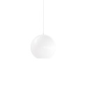Colgante simple GONTIER metal E27 LED color blanco