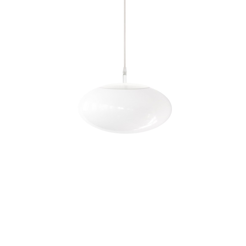 Colgante simple SALAN metal E27 LED color blanco