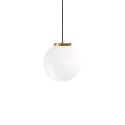 Colgante simple RIGAL metal E27 LED color blanco