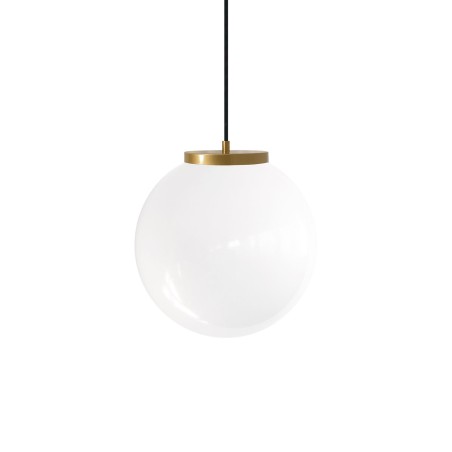Colgante simple MOISY metal E27 LED color blanco
