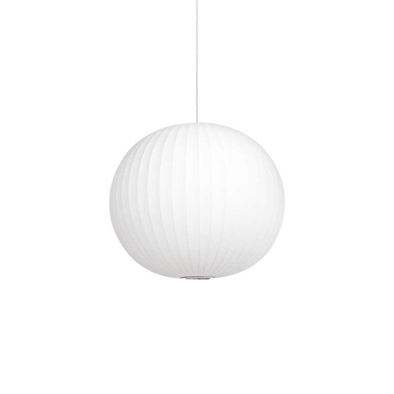 Colgante simple VONGY polímero de resina E27 LED color blanco