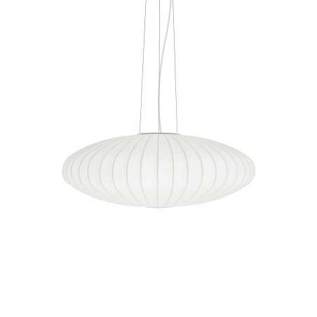 Colgante simple DOUCES polímero de resina E27 LED color blanco
