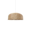 Colgante simple SONGY ratán E27 LED color madera