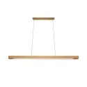 Colgante simple GOTTY madera LED SMD 18W 1800LM madera