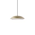 Colgante simple CREUX metal E27 LED color dorado