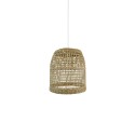 Colgante simple PAYZAT cáñamo E27 LED color madera