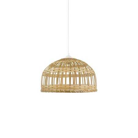 Colgante simple MEARD bambú E27 LED color madera
