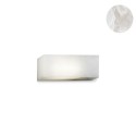 Aplique JAMES alabastro R7S 118 mm madera