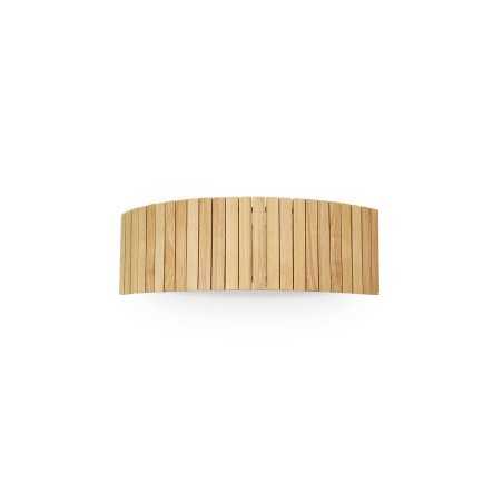 Aplique de pared TENAO madera E27 LED color madera
