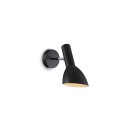 Aplique de pared NAPLE metal E27 LED color negro