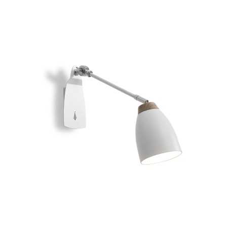 Aplique de pared MARBOT madera E27 LED colores