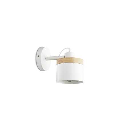 Aplique de pared TENEU metal E27 LED color blanco