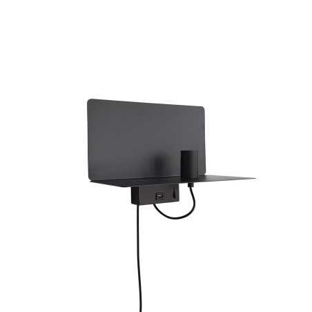 Aplique de pared GRAYO aluminio E27 LED colores