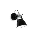 Aplique de pared BIRAN hierro E27 LED