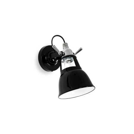 Aplique de pared BIRAN hierro E27 LED