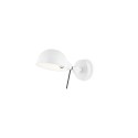 Aplique de pared TUJAC metal E27 LED color blanco