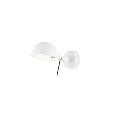 Aplique de pared TUJAC metal E27 LED color blanco