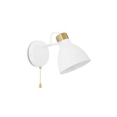 Aplique de pared CHAMS acero E27 LED colores