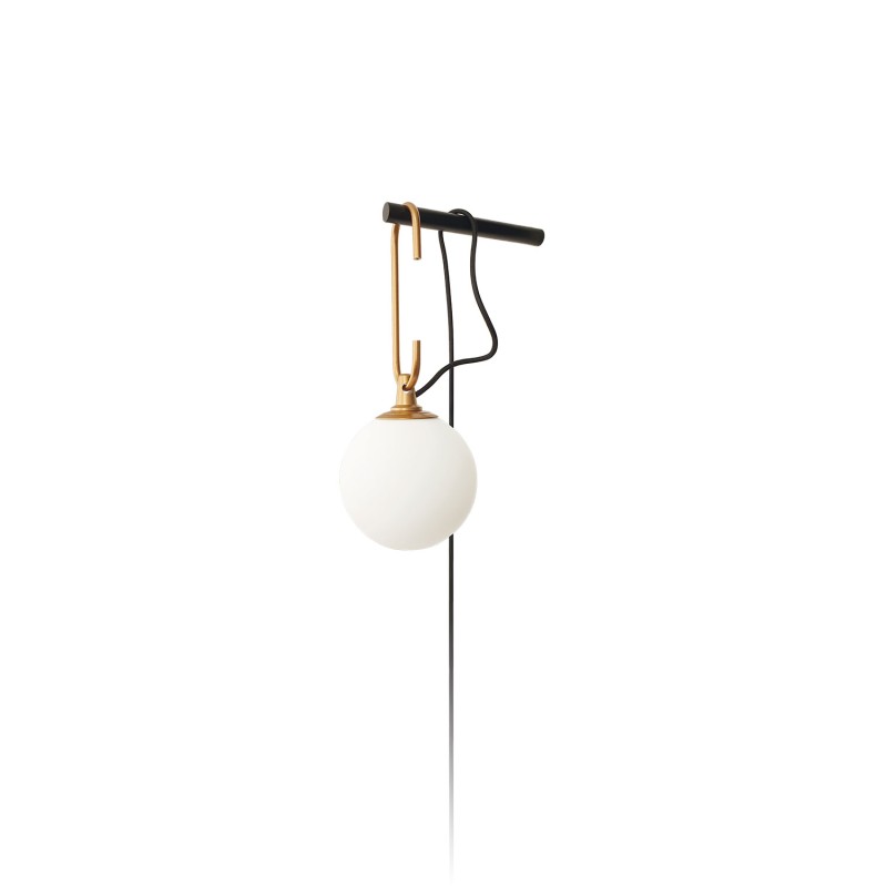 Aplique de pared MULLES metal E14 LED color dorado