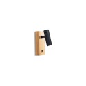 Aplique LANDON aluminio COB LED 3W 150Lm negro