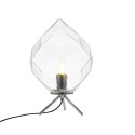 Lámpara de sobremesa VOUST metal E27 LED color cromado brillo