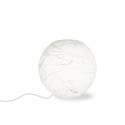 Lámpara de sobremesa OSTEAUX polietileno E27 LED color blanco