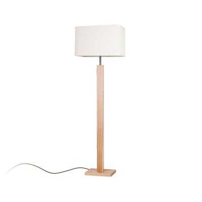 Lámpara de pie BOHAS madera E27 LED color madera