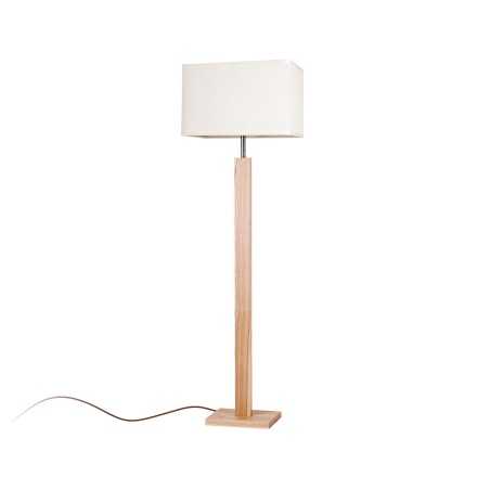 Lámpara de pie BOHAS madera E27 LED color madera