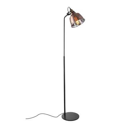 Lámpara de pie MERLE metal E27 LED color cobre brillo