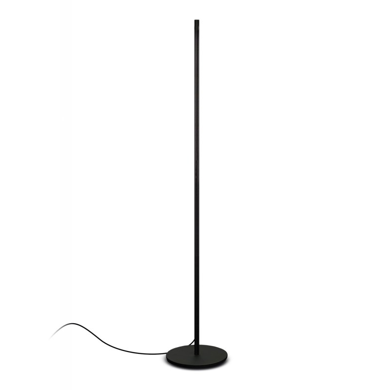 Lámpara de pie LANNOAN aluminio LED 27W 1825Lm negro - Lámparas de suelo -  Fabricatulampara