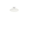 Colgante simple YVRES polímero de resina E27 LED color blanco
