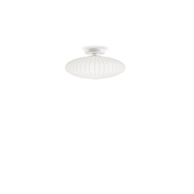 Colgante simple YVRES polímero de resina E27 LED color blanco
