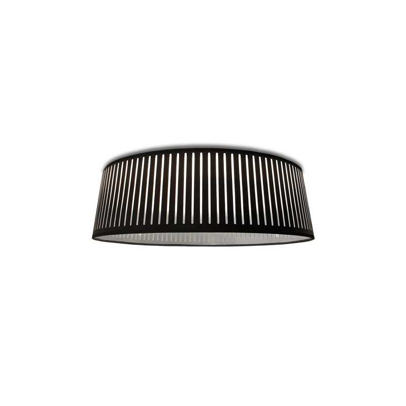 Plafón WITTES aluminio LED 24W 1603Lm negro